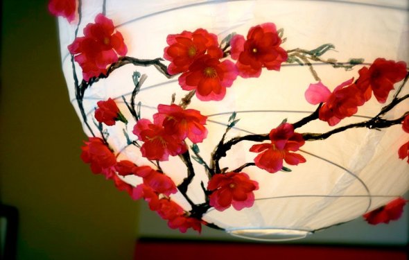 1. Cherry Blossom Lantern