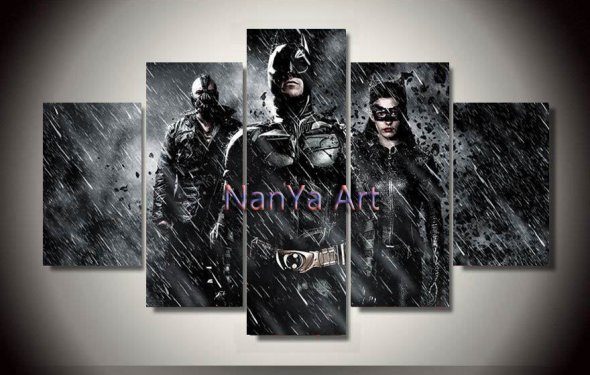 Batman home decor canvas