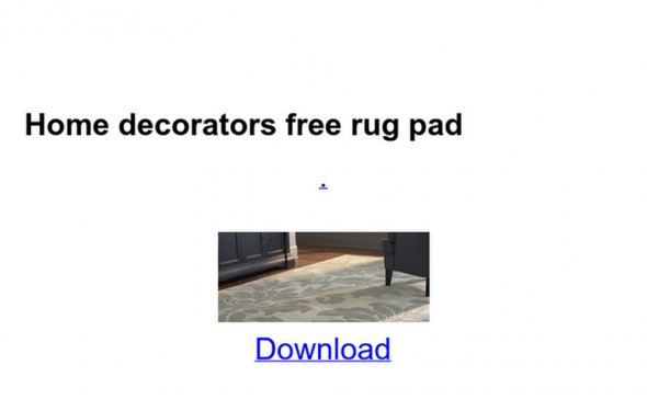 Home decorators free rug pad