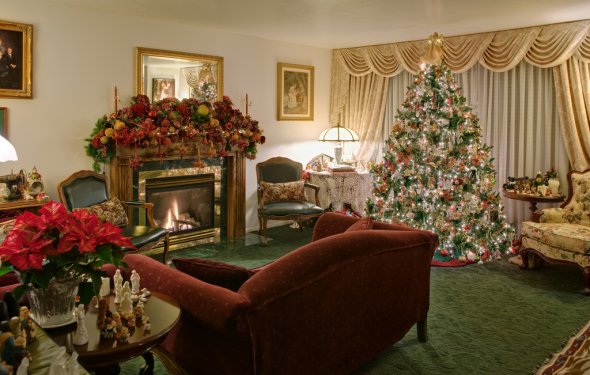 Home interior Christmas