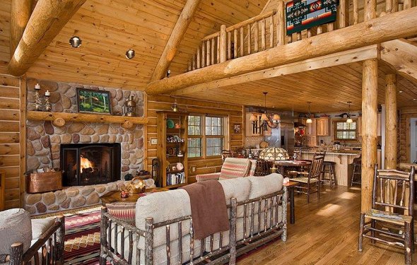 Log Home Interior Decorating