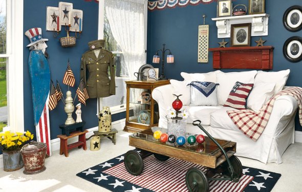 Patriotic Americana Decor