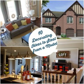 10 Decorating Ideas to Steal from a Model Home | hookedonhouses.net