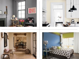 4 well-known paint colors in areas
