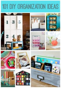 101 Do-it-yourself Organization Tips - EverythingEtsy.com