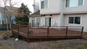 a straight back deck that really needs some interest