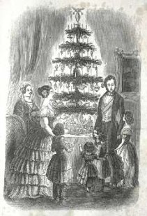 a design of the famous Royal Christmas Tree from 1848