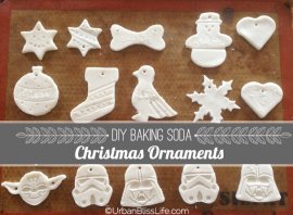 Baking Soda xmas Ornaments - Main Image