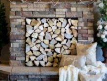 Christmas Decorating Tips for a Rustic Glam Mantel: toss Pillows from the Hearth