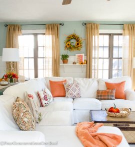 Fall decorating some ideas / Blogger Home Tour