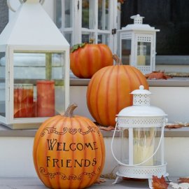 Fall enhancing tips / Blogger Home Tour