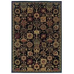 Folk Art Flowers Rug