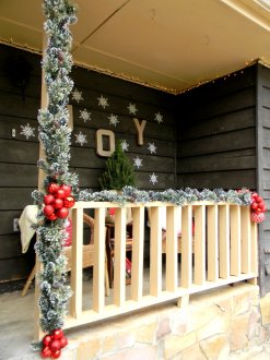 front-porch xmas Decorating Ideas: a Country Christmas by Lakeitha Duncan