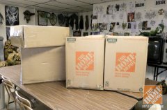 secret cardboard boxes the Halloween design Challenge