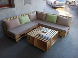 pallet sofa set