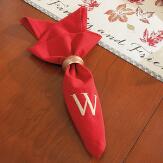 Red Pepper Cloth Napkin