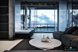 Just Elegant home at Lake interior planning Concept by Igor Sirotev