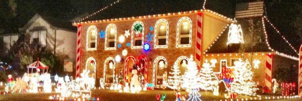 Company that decorate homes for Christmas