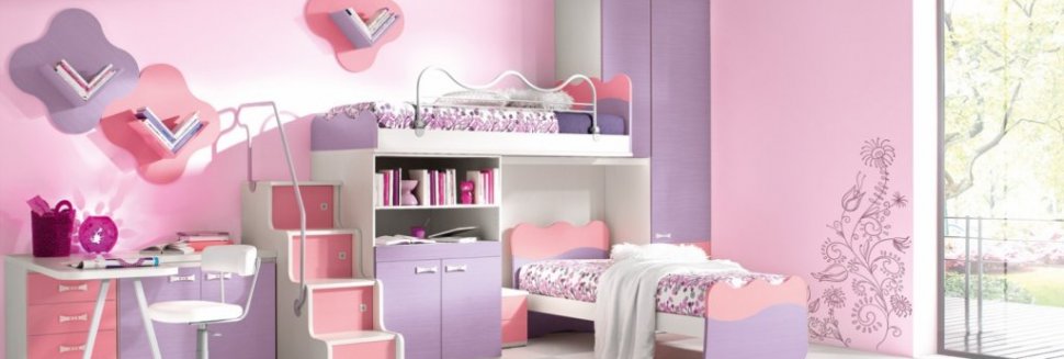 Interior design bedroom for Teenage Girls