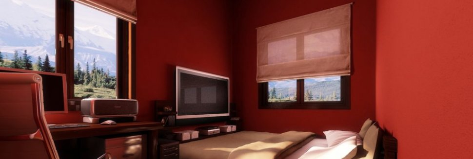 Model bedroom Interior design