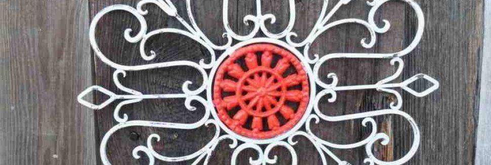 Rod Iron Wall Art Home Decor