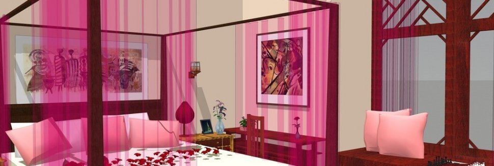 Romantic Interior design bedroom
