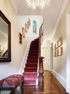 this old home editor scott Omelianuk's simple entryway and stairs, foolproof staging tips from decorators