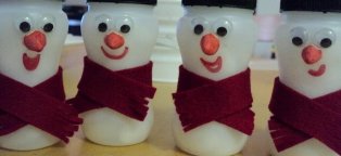 Homemade Christmas decorations for kids