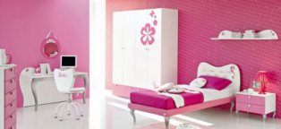 Interior design for bedroom for teenagers