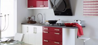 Interior Design of small kitchen