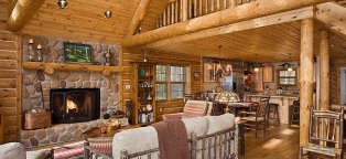 Log Home Interior Decorating Ideas