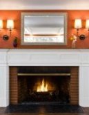 toh tv auburndale residence after with mirror over mantel in residing location, foolproof staging tips from decorators